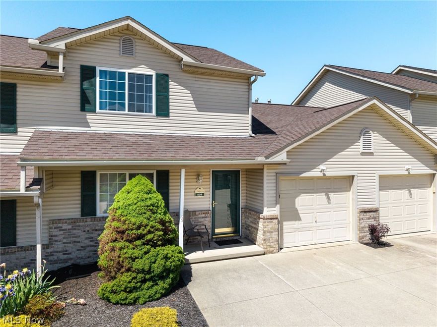 Discover incredible value in this well-maintained, move-in-ready condo! Perfectly situated in a peaceful, highly sought-after Wadsworth neighborhood, this spacious home offers everything you need for comfortable, low-maintenance living. The inviting first floor features a large living room flooded with natural light, a convenient half bath, a first-floor laundry room, and a bright eat-in kitchen. Step through the kitchen's sliding glass doors to enjoy warm summer evenings on your semi-private patio. Upstairs, you will find two generously sized bedrooms with excellent closet storage and a full bathroom complete with a bright skylight. Unbeatable location close to local shopping, dining, entertainment, and easy highway access. For ultimate peace of mind, the seller is offering a 1-year America's Preferred Home Warranty! Call today to schedule your private tour.