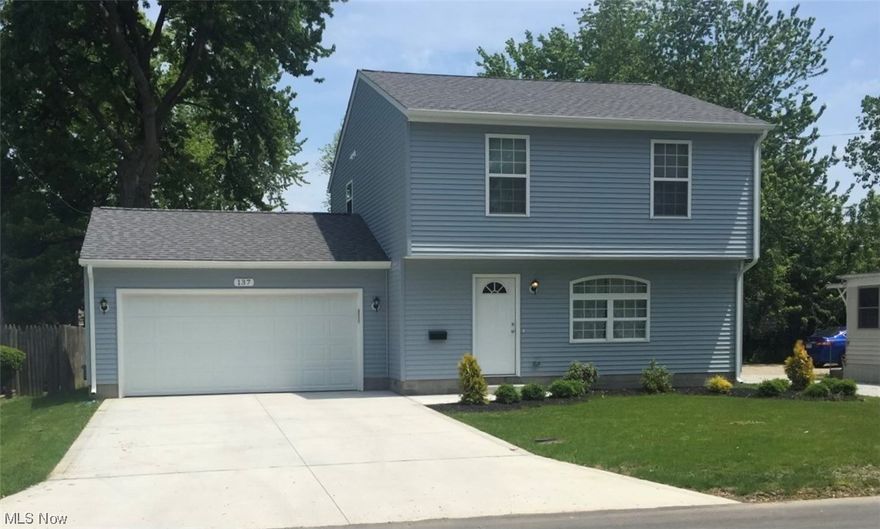 Recently built, open concept colonial with three bedrooms, One full and two half baths, and a two-car attached garage. Excellent value. Owner pays water and sewer.