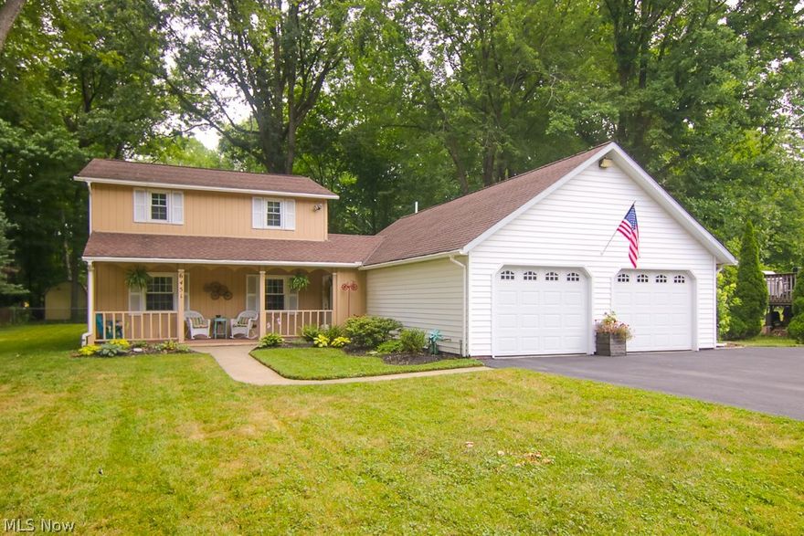 Welcome home to this beautiful move in ready home! The inviting front porch welcomes you!  Inside, you will find an entry way opening to the dining room and flows right into the updated kitchen with granite counter tops and ample cabinet space! You will love the back splash and under mount lighting! It is very convenient to write your grocery list right on the chalkboard door leading to the garage! Off the kitchen is a full bathroom and the laundry room! Through the dining room, you can exit to the relaxing outdoor living space with a patio, new in 2016 complete with overhead lighting!  Storage space is definitely not a problem with the large 24x24 shed in the back! The workshop has a garage door and large workbench for your projects! Off the living room, you will find the master bedroom with a wall of closets and a walk in closet!  A gorgeous updated bathroom completes the master bedroom. Upstairs there are an additional 3 bedrooms and another beautiful full bathroom! Other updates in
