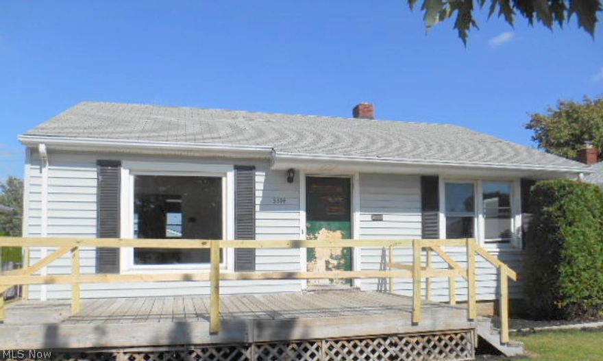 MUST SEE!! Situated in a Quiet Neighborhood, this 3 Bedroom Ranch is nicely sized; with a spacious Living Room and Kitchen including and  Eat in Area and an abundance of cabinetry. Great Starter Home.  Partially Finished Basement to add a rec room/office or just for extra storage. Fenced in back yard, great for pets and children.  Your future of owning your own home is just a few steps away!  This is a Fannie Mae HomePath Property.  Check HomePath website  for more details.