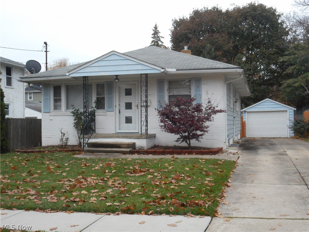 Nice 3 bedroom ranch with spacious living room and dining room. Sliders off bedroom will lead you to the backyard/nice patio with privacy fence. The lower level boasts a large rec room with bar, half bath and two bonus rooms with glass block windows. Updates include: Freshly painted 2013, new furnace 2014, chimney Flue Nov 2017, hot water heater 2015. Nice garage and shed for storage. Home Warranty offered for peace of mind.