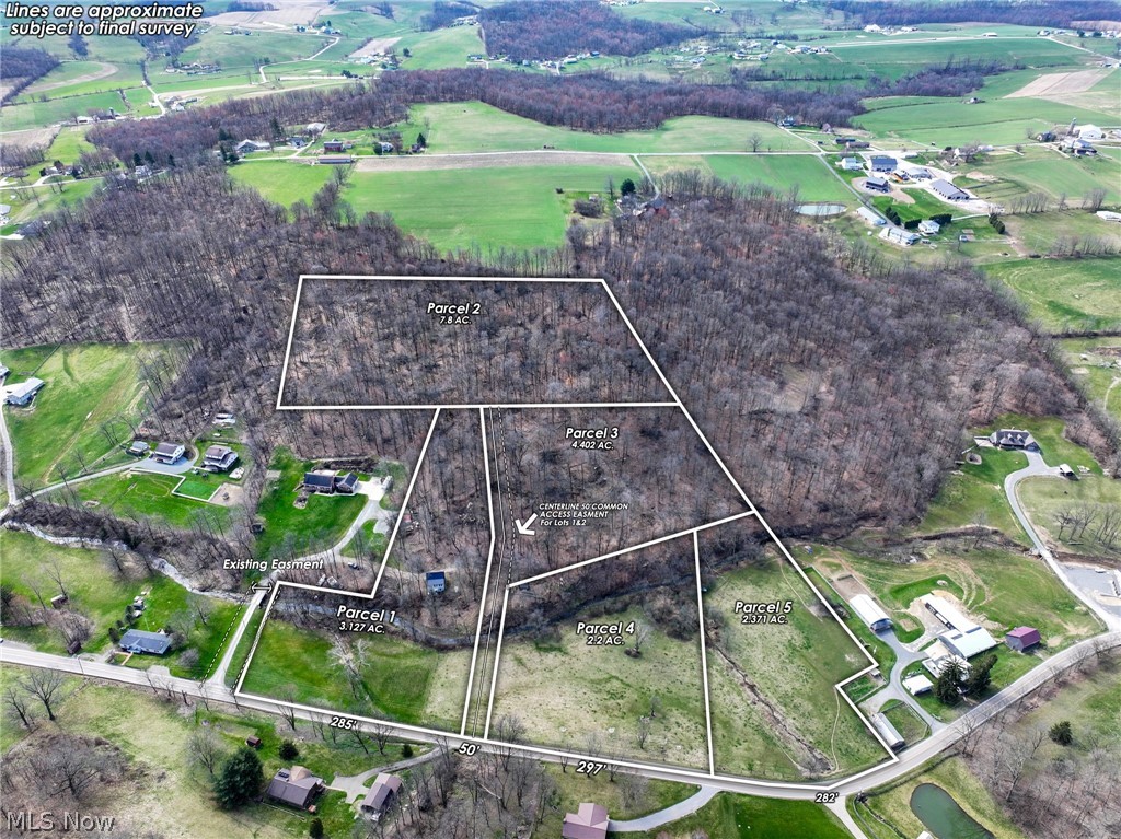 Auction 4/30/24 6:00 PM. Parcel 1: 3.127 acres w/ 285’ frontage. Includes the cabin. Offering at absolute auction is a rare opportunity to purchase Walnut Creek Township land as well as a nice cabin used for family getaway. The land offers mostly wooded parcels ranging in size from 2.2 to 7.8 acres, scenic building sites, privacy, and convenient location. The cabin features a new roof, a spacious living area, kitchenette, and fireplace that would make it an ideal getaway or Airbnb. Do not miss this chance to purchase a smaller acreage building site or cabin in eastern Holmes County. Sells with all rights.
Open for Inspection: Thursday April 18th – 4:00 to 6:00 PM