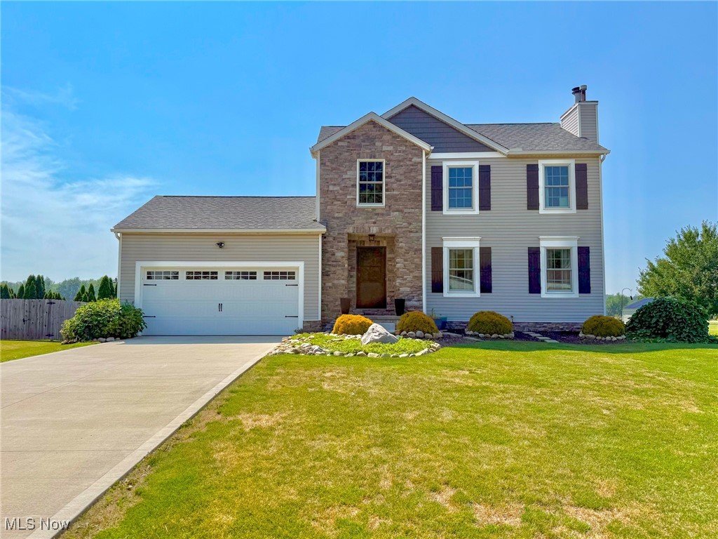 NOT A DRIVE BY! Don't miss your opportunity to live in this beautiful 3-bedroom 2 1/2 bath home with lots of upgrades
including stone facade, floor to ceiling stone face surrounding a wood burning fireplace (with gas igniter), LVT floor on
main floor as well as 1 of the bedrooms upstairs. The gorgeous kitchen features quartz countertops, stainless
appliances, a walk-in pantry, large window above the kitchen sink and a sliding glass door that leads onto a trex deck
, which leads further into the lovely backyard. New hot water tank, furnace and AC were installed in 2016 as were new
windows and doors, new roof was put on in 2013. There are 2 separate finished areas in the basement for 355 square
feet of additional living space. The laundry room is currently in the basement but there are hookups next to the kitchen
if you choose to move it to the first floor. Don't hesitate, grab your favorite agent and make an offer before it's gone.