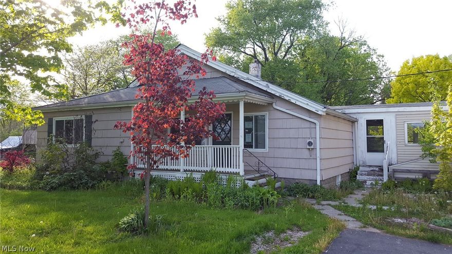 Century home that is a renovated old Post Office.  Nice yard and 10 ft ceiling in the main living area. The eat-in kitchen is open to the living room.  The large master bedroom has an attached bath that includes the laundry area. The other two bedrooms has a Jack and Jill bath area. There is an enclosed porch which connects to the two car garage. This porch is enclosed for a perfect place to relax and enjoy the view. Property is HUD owned and is being sold in its "as-is" condition. It is FHA "IE" which means it can be FHA financed (Insured with Escrow). Please visit SageAcq and HudHomeStore websites for more info and property disclosure data (like LBP, PCR, Radon, Mold, etc)! *New Stake Survey Required per Ashtabula County at the expense of the buyer**