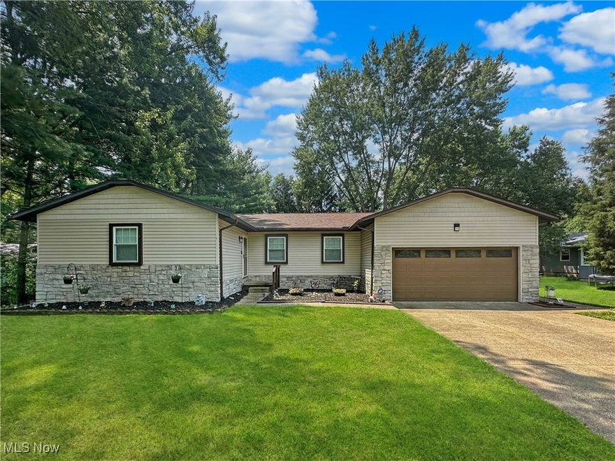 Look no further- this gorgeous 3 bedroom, 1 1/2 bath ranch is just waiting for you call it home! You'll love the location close to Arlington, but tucked away in the Pleasant Hills neighborhood. Enjoy entertaining in your kitchen with all stainless steel appliances open to the dining area complete with a bar top overlooking the livingroom. Or maybe your favorite hangout will be the cozy family room with gas fireplace! Off the family room you have a sunroom overlooking your large fenced in backyard complete with a playset and oversized storage shed/workshop with room for another vehicle! The full basement is partially finished with a TON of room for activities and storage. Leave it as is, or use your imagination and make this your own theater, or whatever your heart desires. Many updates in the last few years for peace of mind, including new roof & gutters with guards 2021-2022, new double-pane windows 2021, new furnace in 2021, gas fireplace 2022, smart lock on front door, and smart thermostat. Schedule your private showing today & make an offer!