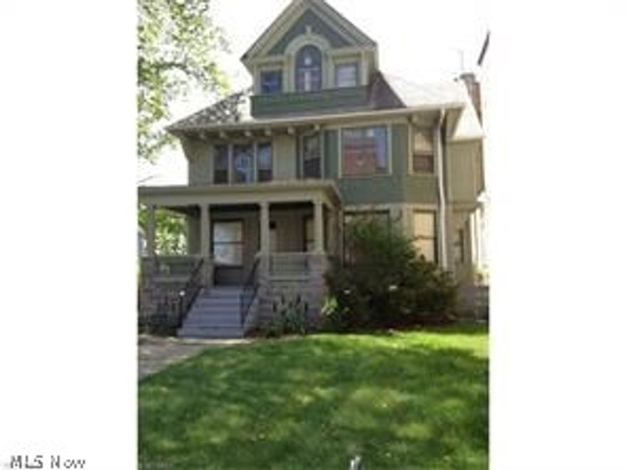 Unique property with lots to offer!!! Live large in this 3396 sqft Victorian home with beautiful woodwork nestled amongst the trees!  Ample kitchen and counter top space to express your culinary talents!  Living room offers lots of light and plenty of space for oversized furnishings and entertaining your guests!  Plenty of room to roam to roam in this home! Stately columns, wood attributes throughout, hardwood floors, fireplaces, a wonderful home with lots of character and charm throughout.  Some updates made prior, some finish work needed to make into your dream home!. Full basement with plenty of storage, driveway and street parking available. Local area amenities, near Lake Erie!