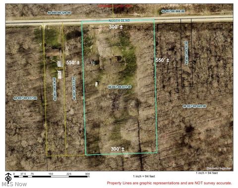 Vacant Land For Sale - 6330 N Bend Road<br/> Ashtabula County, Ashtabula, OH 44004