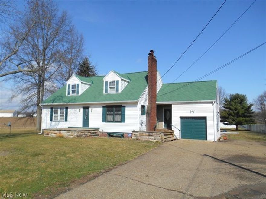 4 bedroom, 2 full bathroom home with over 2,000 sq. ft. of living space sitting on 2.54 acres with a huge 32 x 62 bank barn and another 17 x 62 outbuilding. The main level of this home features a large living room with fireplace and hardwood floor, formal dining room with hardwood floor, updated kitchen with tile counter top and ceramic tile flooring, 2 nice sized bedrooms and a full bathroom. Upstairs has 2 more big bedrooms, another full bathroom and a bonus room that would make a great office/play room. There is a 14 x 36 rec room in the bsmt with tile flooring and another fireplace. Other features include a 14 x 17 screened in back porch overlooking the property, a garage with opener, newer roof, high efficiency furnace, A/C, and more. Many possibilities with this property.