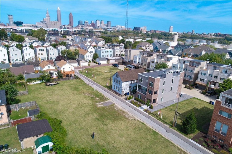 Build your dream home in the heart of Cleveland's Tremont Neighborhood! Fabulous opportunity to build. Have your own architect and design and build your dream home. 2265 sq. ft. Quick walk into Lincoln Park + all the amazing restaurants + bars! This is one of 6 lots available. All utilities are on the street and zoning is 1 / 2 family.  Ask listing agent about the 6 lot parcel across the street. This is a once in a lifetime opportunity. DON'T MISS OUT!!