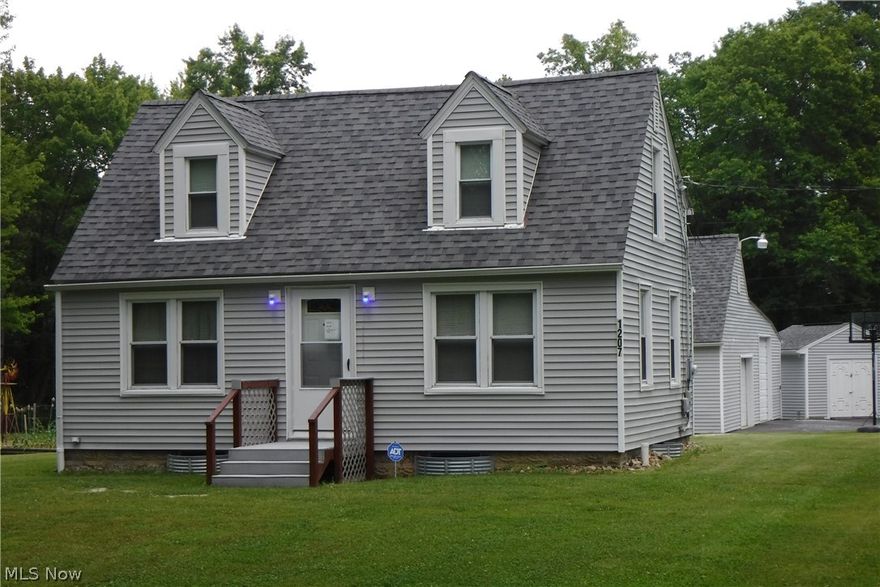 2 acres with a great family home Free Gas. Basic home with something for all. Dead end street, mechanically upgraded, lots of space - garages, outbuildings with many perks. All vinyl sided - 12x20 - 3 seasons screened porch - tilt windows - Howland Schools - ONE OF A KIND.