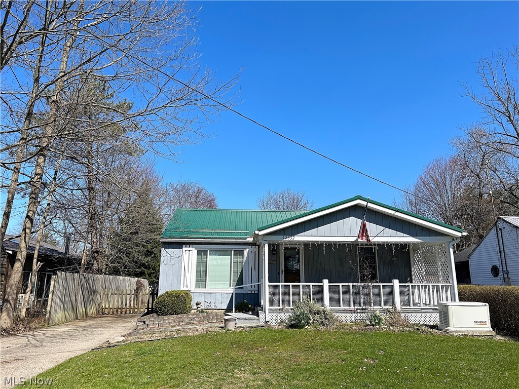 Beautifully maintained Ranch home in the Berkshire School District. 3 generous-sized bedrooms with plenty of closet space and 2 full bathrooms with a connected laundry room. The gourmet kitchen has newer appliances along with Granite countertops, custom-made cabinets, and above-cabinet lighting. The open living room has an electric fireplace and access to the covered front porch. The lower level is partially finished with a wood-burning stove, pool table, and bar, utility room, and workshop/storage room with plenty of storage cabinets/shelving. The attached 5/6 car garage is heated and built for the car enthusiast with 200 amp electrical service a built-in workbench, storage racks, and a refrigerator that will remain. The Spacious backyard is fenced in with a raised curtained Gazebo and firepit along with areas to relax and enjoy all the nature around you. The long-time owner had the house raised and a basement added along with all new electrical, plumbing, lines, insulation, drywall, fixtures, metal roof, hardwood flooring, concrete drive and Generac Generator added. So much to offer!