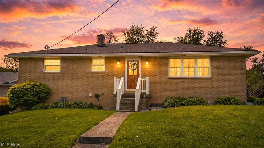 Charming Wintersville Home with Stunning Outdoor Living
Welcome to 116 Rex Ave, a beautifully maintained brick ranch nestled in a quiet, established Wintersville neighborhood. This 3-bedroom, 2-bathroom home offers the perfect blend of comfort, style, and functional living space. Interior Highlights include Spacious Living: The main level features a bright and comfortable layout with three well-appointed bedrooms and a full bath. Finished potential in the partially finished basement provides an additional full bathroom and versatile space—perfect for a family room, home office, or gym, extra bedroom. Cozy Atmosphere: Enjoy a warm, inviting living area. Exterior & Outdoor Living. The true "wow" factor of this home is the exceptional outdoor setup. Step out onto the rear deck, designed for both relaxation and entertaining. Beat the heat and enjoy the outdoors year-round with the premium SunSetter retractable awning, providing instant shade at the touch of a button. Curb Appeal: The classic brick exterior and attached garage offer timeless appeal and low-maintenance living.
Prime Location, situated in a desirable area, you are just minutes away from local shopping, dining, and the conveniences of Main Street. Don’t miss your chance to call this Wintersville gem your own!