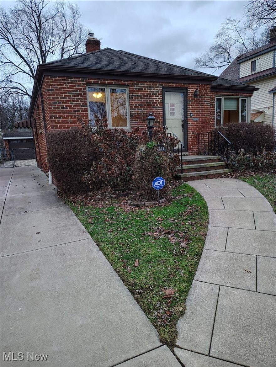 Beautiful Solid Brick Ranch. Hardwood floors flow from the large living room to the open eating/kitchen area. Knotty pine bedroom could also be office, study, workout room, nursery or craft room. Huge, open basement with half bath and plenty of storage offers unlimited opportunities.  Convenient location near shopping, schools, highways and Metro Parks. Moments to Downtown, Airport and Turnpike.
New furnace and A/C system. Newer drive and glass block basement windows. Pella windows through out. Fenced rear yard; nicely  landscaped grounds including Butterfly Garden and patio area. All appliances remain as well as window treatments, Ring, security system and adjustable queen bed. EZ2C.