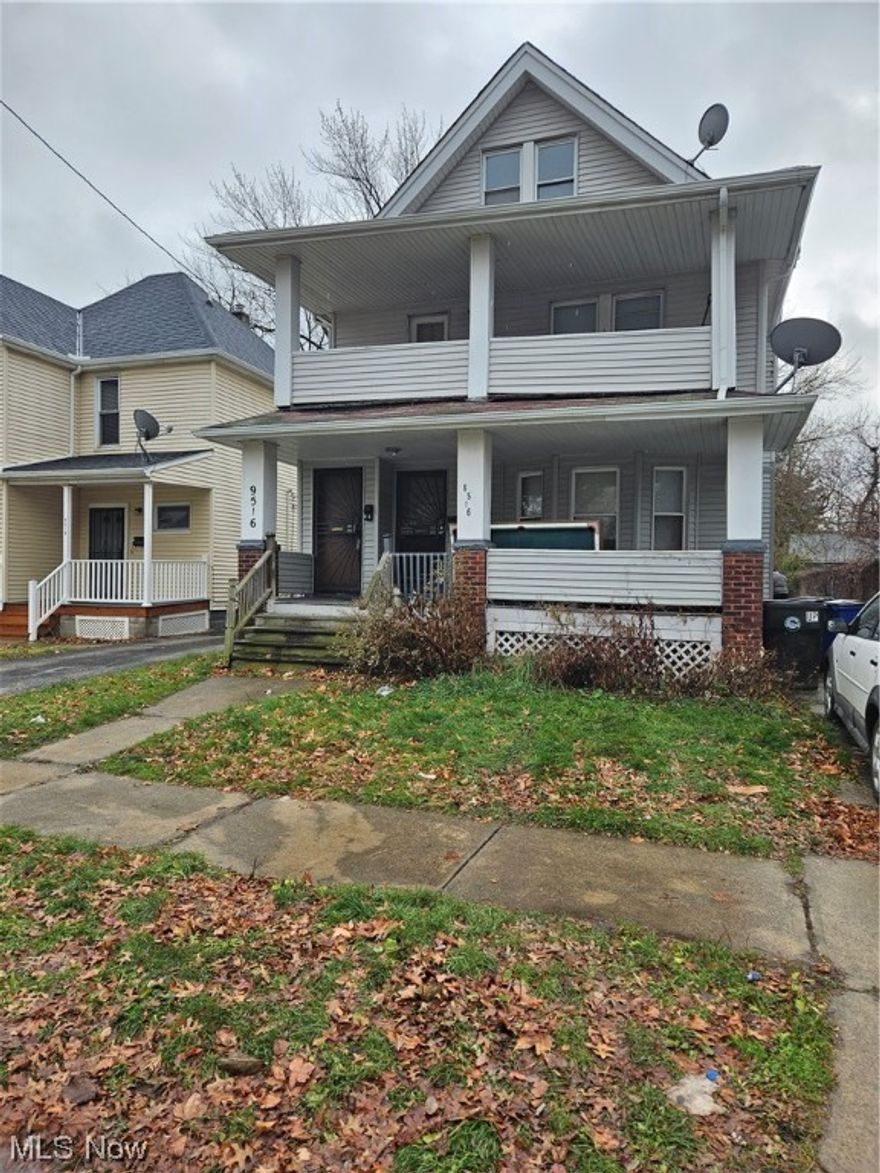 Fully occupied, over sized 2 family in great rental area. Near shopping, entertainment, restaurants, schools, churches, and major roadways. Solid roof with no recent issues. Recently re-decorated up bath and kitchen as well as newer down furnace and up water tank. 100% occupied so appointments needed for showings.