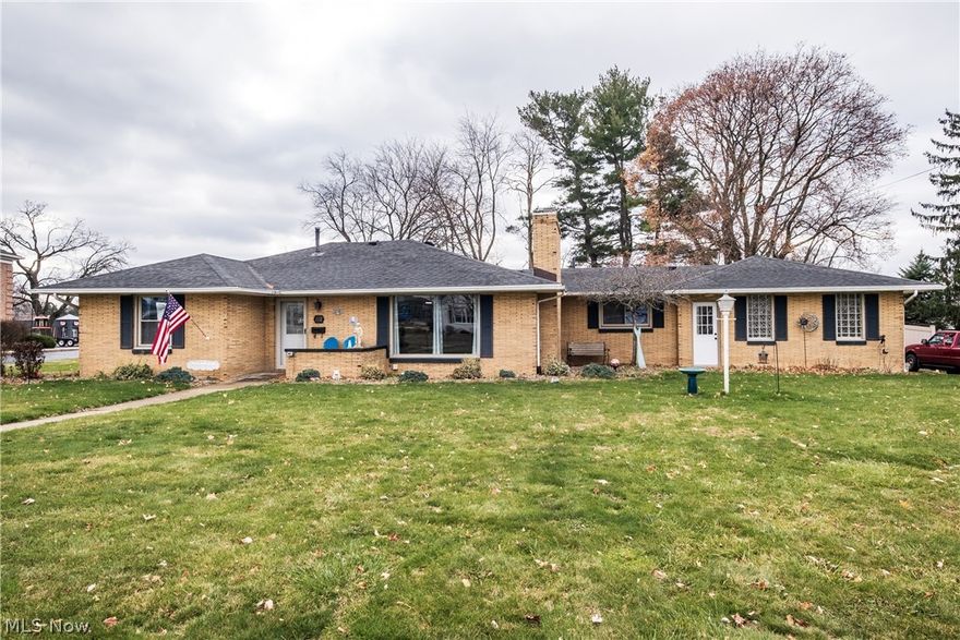 Welcome to this charming North Canton home, situated on a generous .442 acre lot! Enjoy the semi-open floorplan with
wonderful natural sunlight entering the large picture window. The spacious Living Room offers a beautiful stone
surround gas fireplace, original hardwood floors, and an arched doorway. Access to the Patio for entertaining is easy and 
convenient from the Dining Room.  The large backyard is fenced, and there is a shed for extra storage. Extra living space is available in the sizeable lower level to fininsh as Recreation Room! Roof approx 3 yrs old; newer furnace. Enjoy the surroundings of neighborhood living, combined with easy access to all amenities! See this home soon to appreciate all it has to offer you!