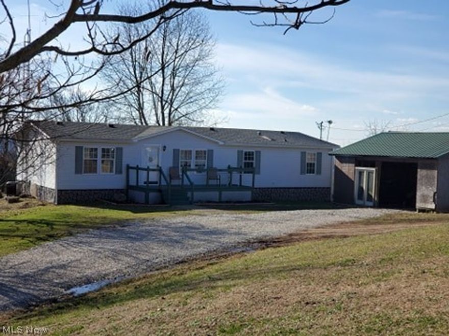 Wow... what a view!
Located in the Belleville area this great property offers privacy with a gorgeous view of the WV ridge tops.
The home offers 3 Bedrooms, 2 baths with updated counters and sink, living room & family room, nice spacious country kitchen, skylights, new heat pump, pellet stove fireplace, and a great back covered porch to relax on.
The farm offers a long ridge top meadow with a gorgeous view. several varieties of fruit trees. plenty of woods with an abundance of wildlife, and a nice barn for farm friends. 
Whether you want to farm, hunt or just enjoy relaxed country living,  this one might be the one for you!