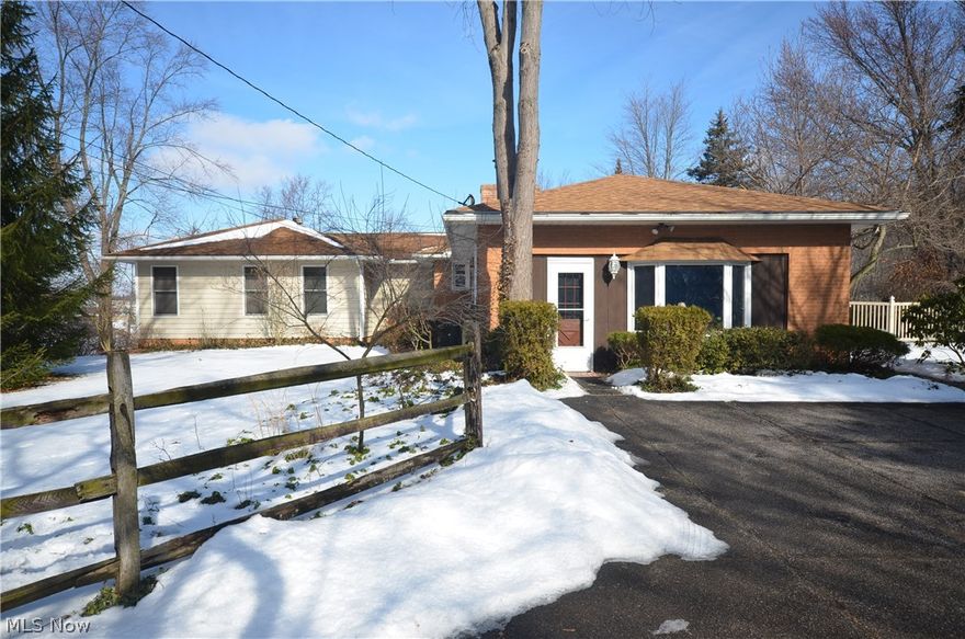 Paradise awaits at this nearly 2700 sq ft Ranch sitting on over 2 acres.  This sprawling ranch has 4 bedrooms and 3 full baths.  Three large, separate living rooms give you so many options and privacy if so desired and the large eat in kitchen is perfect for entertaining.  Outside a beautiful in-ground pool is set perfectly to enjoy the large private yard.  The oversized 2 car garage with access to overhead storage along with 2 additional outbuildings give you ample space for your toys or outdoor equipment.  This home truly has it all and is ready for you to move in today.  Since owning the home the sellers have invested over $40,000 including: 2017 new furnace, AC, HWT and 1700 sq ft of roof.  Complete list of all updates available at the house or by request.  Call today to set up your viewing!