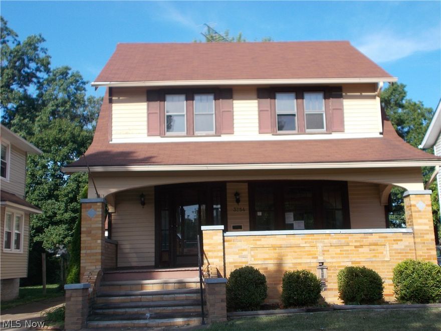 Lovely brick home with large covered front porch and deck and in the rear. Master bedroom enlarged but could be 3 bedrooms again. Walk up could be finished off into a master suite. Buyer responsible for own due diligence,
inquiry and verification of all property information, condition, square footage, tax, POS requirements and parcel data. Broker is not
liable or responsible to verify any information as all data in mls is reflective of public records. Buyers recommended to investigate all
data. Seller will not make repairs, property sold in as-is condition. The listing broker has ordered the POS report on behalf of HUD and
that the successful bidder will be responsible to reimburse the listing broker for the POS application fee of $100.00 and is to assume all
violations noted on the report per HUD requirements