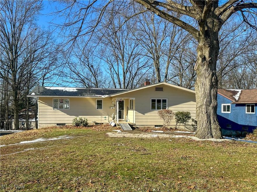 This spacious four-bedroom ranch is perfectly positioned on a roomy lot, directly across from picturesque Stevens Park - a neighborhood hub featuring pickleball courts, walking trails, soccer fields and a playground. It provides the perfect backdrop for an active lifestyle, with green space and play areas just steps away. Upon entering the home, you'll immediately notice that it's bathed in natural light thanks to the large windows that illuminate the living spaces. The main level boasts a generously sized living room with a beautiful view of the backyard, an adjacent dining room, and an eat-in kitchen. With three comfortable bedrooms and a full bath, there is ample space here for everyone. An expansive deck off of one of the bedrooms is the ideal spot to unwind and watch the sunset over the trees. Venture to the lower level, where you'll find a fantastic family room with a wood-burning fireplace and a slider to the backyard patio, creating a seamless indoor-outdoor living experience. A fourth bedroom, a convenient mudroom, a workshop for your creative projects and a laundry room provide flexible space to meet the needs of your household. With abundant storage options throughout and an oversized two-car attached garage, you'll enjoy everyday organization and effortless functionality. Located near all amenities like shopping, dining and entertainment, this wonderful home offers the perfect blend of comfort, convenience and community. Don't miss out! Schedule your tour today.