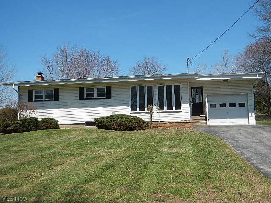 Fantastic Location! Look at this outbuilding all it needs is filled with your toys or hobbies. Great little Ranch in Newton Falls on an acre. Needs some love but what a deal! This is a Fannie Mae Homepath Property.
