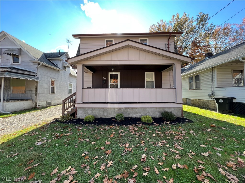 Are you looking for a great first-time home buyer property or a great rental property? Look no further! This remodeled two-bedroom one-bathroom colonial is move-in ready. It has brand new paint and carpet throughout. With a brand-new roof less than a week old! The exterior of the home has been recently painted with a new gravel driveway as well! Can you say low maintenance? It's close to the elementary school and Akron University. Just move right in with nothing to do.