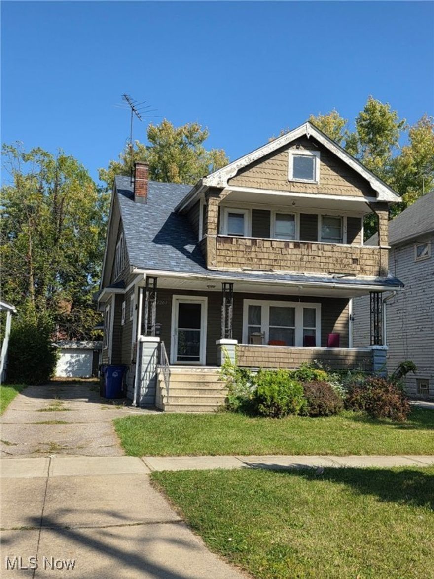 Attention Investors! Here’s your chance to own an affordable duplex with excellent cash flow potential in a strong, investment-friendly area. This property features a spacious first-floor unit with 2 bedrooms, 1 bath, a large eat-in kitchen, formal dining room, and a welcoming front porch — currently occupied by a long-term tenant. The second-floor unit offers a similar layout with 1 large bedroom and 1 bath, also tenant-occupied with reliable income. The home offers solid bones with several key updates already completed, including updated electrical panels, newer hot water tanks, one newer furnace (and the other in good working condition), a dimensional shingle roof, and many newer vinyl windows. Additional highlights include a full basement for storage and a two-car garage for added value and tenant appeal. Gas and electric bills separately. While the property has some deferred maintenance it is a perfect home to add to your portfolio, it presents a great opportunity to build equity and generate consistent income immediately. The seller is an out-of-country investor looking to divest part of their portfolio and has professional property management available if desired for a seamless transition. Note: Serious, qualified investors only — no wholesalers or owner financing. Limited showing times available due to tenant occupancy. Don’t miss this affordable, income-producing duplex with strong upside potential!