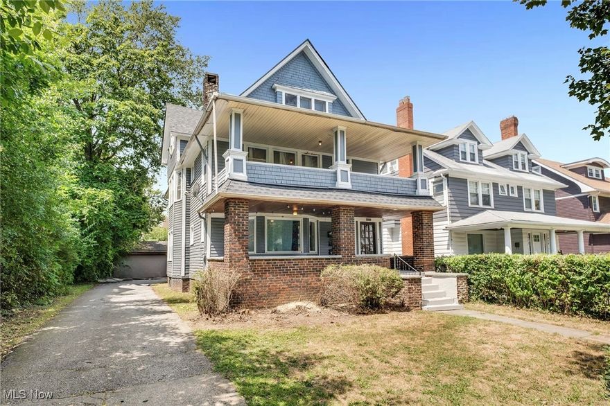 Welcome to 1676 Glenmont Rd in Cleveland Heights, a well-maintained and updated triplex offering an excellent investment opportunity that is currently bringing in $3,200/mo in rent. This property features three units—two with 2 bedrooms and 1 bathroom each, and a third unit with 1 bedroom and 1 bathroom. The first and second units have been completely renovated, including updated kitchens, bathrooms, flooring, and fresh paint, creating modern and inviting living spaces. Major updates include new plumbing throughout the entire home (2022), new roof (2024), majority of windows replaced (2023), and fresh exterior paint (2023). All units benefit from newer furnaces and water heaters installed between 2022 and 2024, ensuring efficiency and peace of mind. Ideally located near parks, shopping, restaurants, and public transportation, this property offers both convenience and long-term value. Whether you’re looking for rental income or a versatile living arrangement, 1676 Glenmont Rd is a turnkey opportunity in a desirable Cleveland Heights neighborhood.