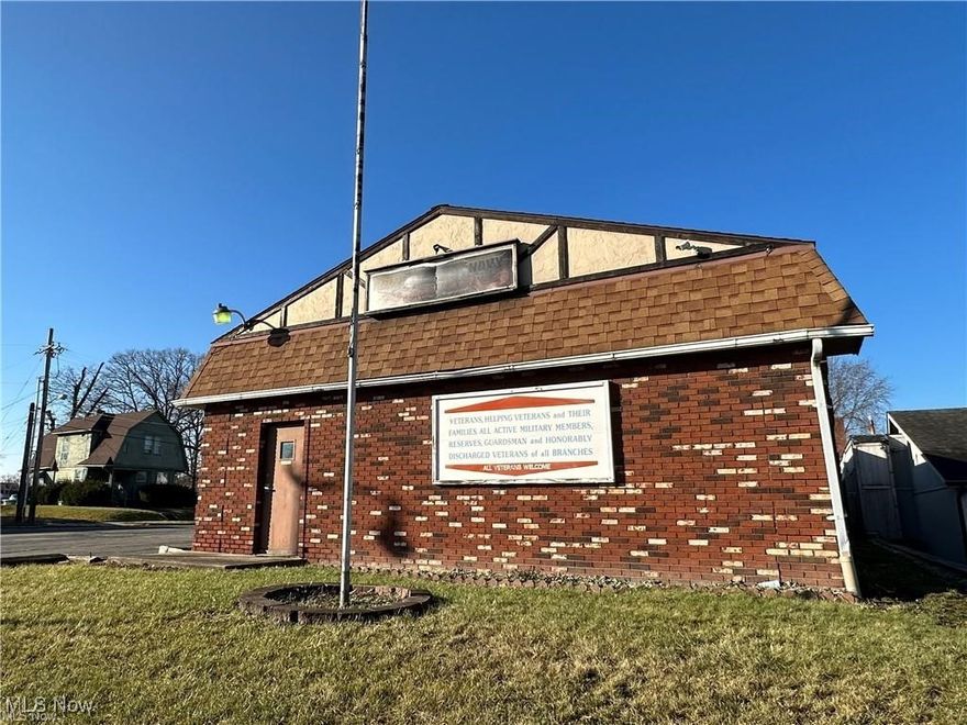 This former private club is situated on a large corner lot in busy downtown Niles. It offers an incredible amount of interior space with a huge bar area, two separate seating areas, storage rooms, small kitchen, restrooms and a fenced-in outdoor patio with covered seating. At approximately 3,100 square feet, this building could serve many uses including an event space, bar/club or retail store.