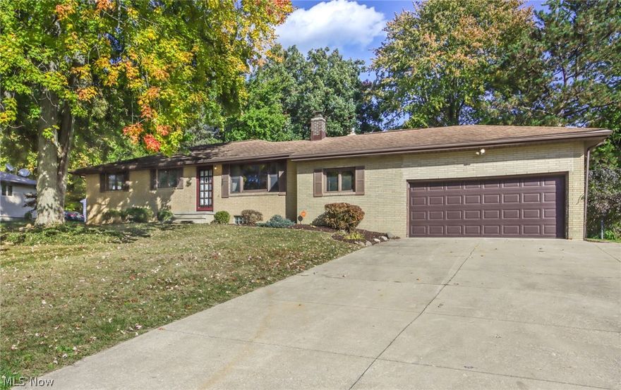 Here is an excellent opportunity to own a large brick ranch! This home offers over 2,000 finished square feet above grade with a full basement. On the first floor, you will find four bedrooms, and two full and one-half bathrooms. The Owner suite has its own private bathroom and direct access to the backyard. Also located on the first floor is a large living room with a fireplace, family room, eat-in kitchen, and large dining room with slides that open to the backyard. The basement is where you'll find the mechanicals along with the laundry room. The property comes with a newer furnace and central air conditioning. The exterior of the home is all brick and offers several rear sliding doors. If you're looking for a true four-bedroom ranch home with room to grow then look no further, contact us today for a private showing.