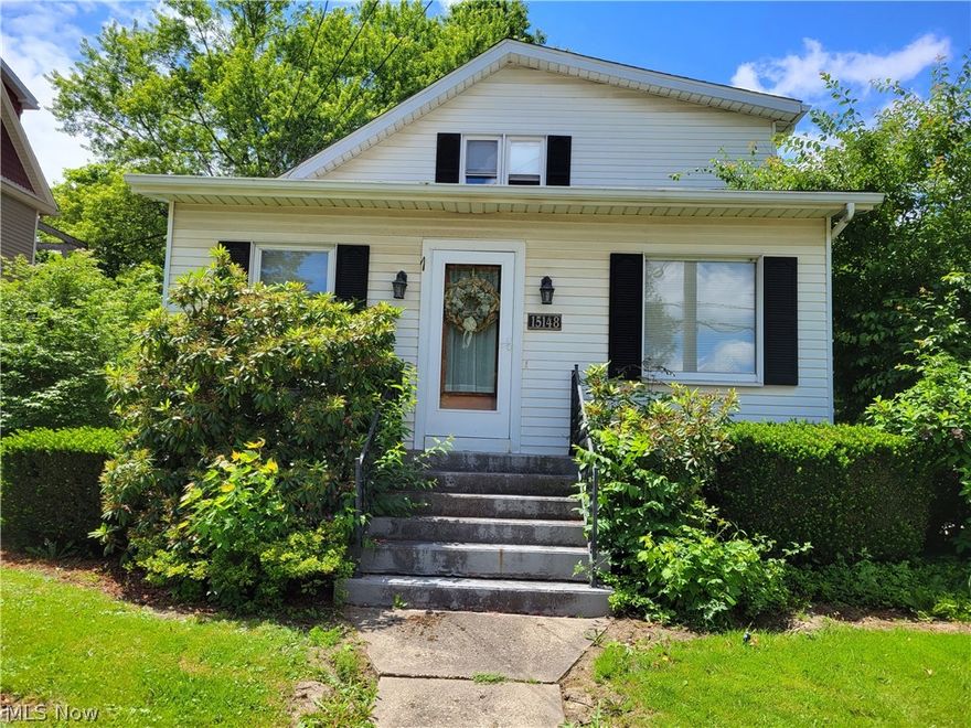 Great village location, close to: shopping, restaurants, banks, and parks.

Upstairs unit is occupied with a tenant that has resided there for a long time. This unit is all electric with zoned baseboard heat, laundry hookups at one end of the kitchen including a refrigerator (the range does not stay). The spacious bathroom has a tub/shower combination. 

Downstairs unit has kitchen with a microwave and dishwasher, dining room, large living room, 2 bedrooms with the bath in-between that has a tub/shower. Nice built in linen cabinet in the hall, coat closet by front entry and one in the dining room. The full basement is partially finished with a rec room, workshop, laundry area that has the option for gas or electric hookup. 

Electric hot water up, gas hot water down. Other features include a deck overlooking the lovely back yard, 2 car detached garage with openers for the left door, shed, concrete drive. Upgrades include vinyl windows plus glass block windows in basement. Separat