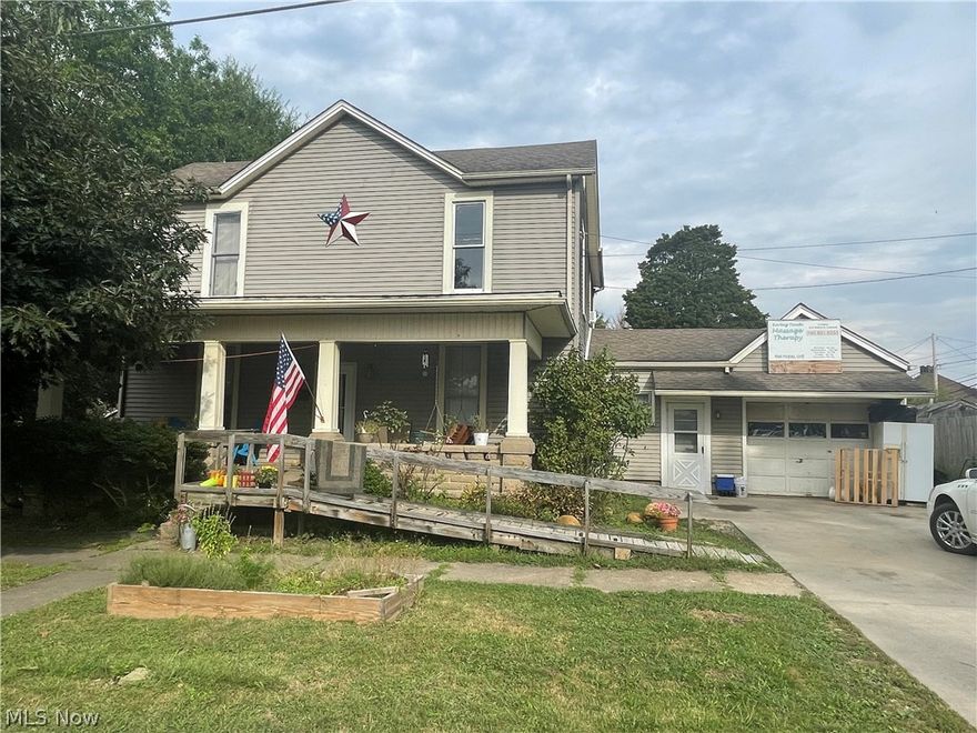 This 3 Bedroom, 2 Bath home  has it's old world charm.  Located on the corner of a nice quiet street, this property has  spacious room.  In need of some updates, but could be in tip top shape quickly.