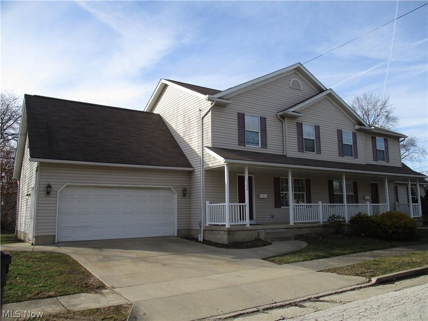 Built in 2002, this Large side-by-side 2 Family home has 1,433 Sq Ft. on each side. With 4 Bedrooms 1.5 Bathrooms, Full basements, 2 car attached garages with opener. Perfect for owner occupied or investment property. Convenient access to Rt. 8, Chapel Hill area Restaurants and shopping.