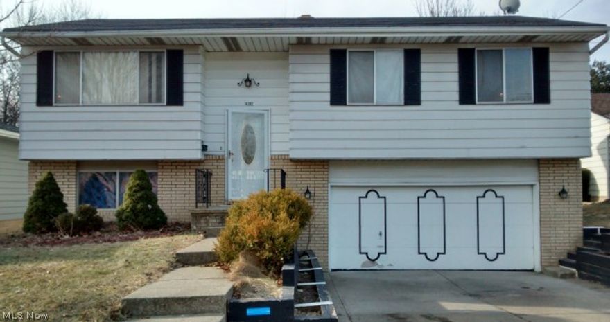 Super desirable neighborhood in Maple Hts.  Not too many steps in this open, bright Bi-Level with 3 bedrooms and 1.1 baths. Basement is finished with direct access to the attached garage. Beautiful back yard with raised deck. This is a Fannie Mae HomePath property.