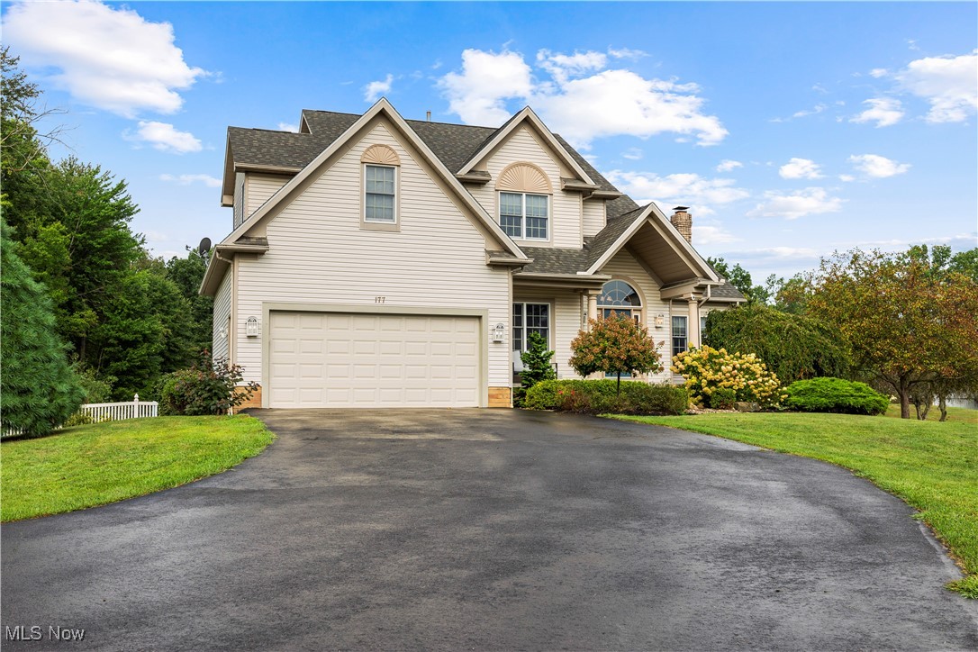 This stunning contemporary property is situated in Hartville. The home welcomes you when you enter from the main entrance into the foyer, leading into a magnificent great room featuring a cozy fireplace and vaulted ceilings. The generously sized eat in kitchen offers lots of cabinet space and counter top space, beautiful granite counter tops, a breakfast bar/nook area providing an ideal space for both entertaining guests and enjoying family meals. Also gives access to the back deck and pool area. Laundry room is on main floor with off garage access making work as a mudroom as well with a nice closet for storage as well. Has an office off kitchen area currently being used for a fifth bedroom, and half bath all this just on the main floor. Features three bedrooms and two bathrooms on upper floor, one of which is a master suite with a walk in closet and master bath with dual vanity's and a jetted tub and small linen closet. The fully finished basement with a walk out to pool area has a full bath and full kitchen area with cooktop, dishwasher and fridge. The fourth bedroom is also in the basement. This adds additional living space, perfect for relaxation or entertainment. The home is further enhanced by a beautiful deck three season room that overlooks the backyard and pool area offering a serene retreat from the hustle and bustle of daily life. Roof was replaced in 2017, 2021 new well works water system, 2021 New pool heater installed Rheem system, HVAC was replaced in 2023, 75 gallon water heater 2023, Garbage disposal replaced 2023, 500 Gallon Propane tank and monitors installed in 2024 Make your private appointment today.