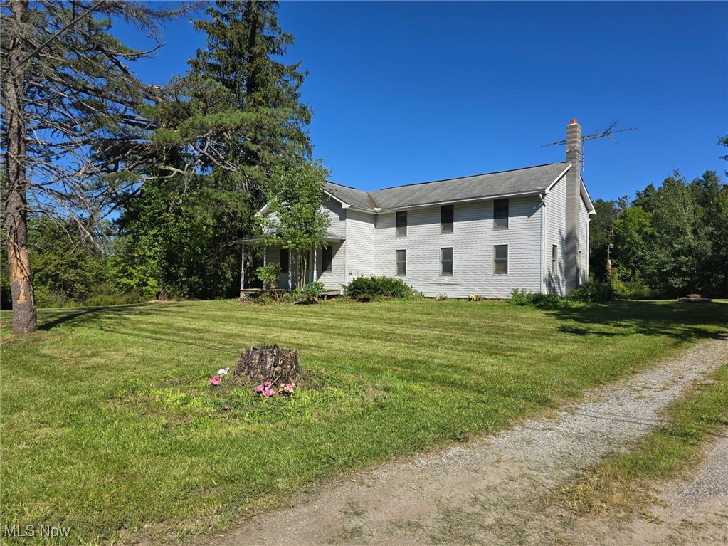 The value of this property is in the LAND. It has been reduced to reflect the 10 acres value. If there are any gas rights they will transfer with sale
The bonus is a charming historical farm house from the early 1900's being sold along with the sale of the land. The buyer is responsible for improving, updating or tearing down the home at buyer's own expense.
Features of the home:
In 1998 roof was replaced, along with windows and siding. Home has convenient leaf guards on gutters, there is a wood burning stove in the family room. Nice size kitchen with an open concept dining area. Center island for additional cooking and baking space, built-in dishwasher. 3 spacious bedrooms.
The electric was rewired in the home in 1995. The chimney was entirely redone. 4 portable A/C units, one in kitchen, 3 upstairs