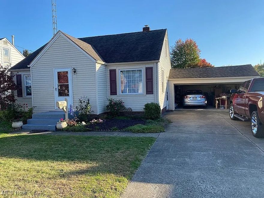 This very cute three-bedroom bungalow is a perfect starter home. It has an eating kitchen and lots of storage. The backyard is fenced in, and the two-car garage is partially finished. The basement is waterproof. There have been many updates, including a furnace, some new plumbing in 2025, air in 2018, a hot water tank in 2024, a water softener in 2024, and a deck in 2024. Call for a private showing.
