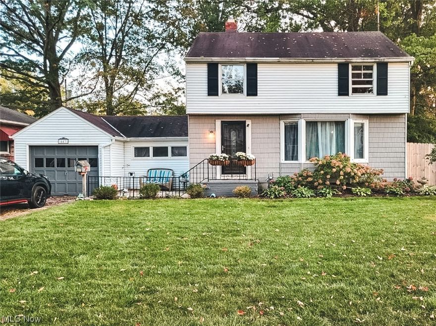 Welcome home to 443 Oxford Ave, a charming and well-maintained home nestled on a double lot in the heart of Elyria. This inviting
residence offers a perfect blend of modern comfort and classic charm. As you step inside, you'll be greeted by a warm and spacious
living room adorned with beautiful hardwood floors and plenty of natural light streaming through large windows. The home features
ample cabinet space in the kitchen and a bonus living space on the first floor, as you step outside into the fully fenced in yard providing
not only security for pets and children but also some added privacy. The upstairs to this home has three spacious bedrooms with lots of
closet space, along with the bathroom. Additional highlights of this home include an attached garage, a basement with plenty of storage
space, and a convenient location near schools, parks, shopping, and dining. Updates include; 2023: New carpet. 2022: New shed, sump
pump. 2021: Hot water tank, wood privacy fence. 2018: Updated plumbing from clay to pvc pipes. Don't miss the opportunity to make
this home yours.