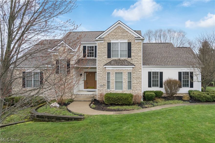 Make yourself at home in this stunning turn-key colonial resting on a corner lot in the beautiful Creekstone community! This custom built home, crafted by Dutch Heritage Homes, displays quality everywhere you look. You are welcomed through the front door to beautiful oak hardwood floors on the main level which consists of a living room, primary bedroom suite, half bathroom, laundry room, formal dining room, and an eat-in kitchen that is set to entertain. This kitchen is built for cooking with a center island, a six burner gas cooktop and double wall oven that are ready to take on all the delicious meals you can think of. Enjoy some relaxation time in the living room, perhaps with the comfort of a fire during the cold months, or head out the sliding glass door for some fresh air on the deck or patio when the weather is nice! A dedicated laundry room, conveniently located near the garage entrance, is equipped with a washer and dryer, cabinets for organization, and a sink. The primary bedroom offers both space and luxury with a huge walk-in closet and an ensuite providing jetted tub, separate shower, dual vanity, and more. Upstairs brings you two more bedrooms each with a walk-in closet and a full bathroom of their own. Downstairs is a full basement that has been partially finished and gives you so many possibilities. You come down the stairs into a large open area, tastefully finished, and perfect for an entertainment room, family room, or any number of things. Off of this open space is a private room that could serve great as an office, a study, playroom, etc. The basement also has a modern full bathroom and an unfinished space that could be turned into a fourth bedroom or room of your choosing. Home has a new A/C, roof was done in 2025, lawn sprinkler lines were serviced and shut off prior to winter, all appliances convey. This beautiful home is located just minutes from shopping, dining, entertainment, and highway access. Reach out today to schedule your showing!