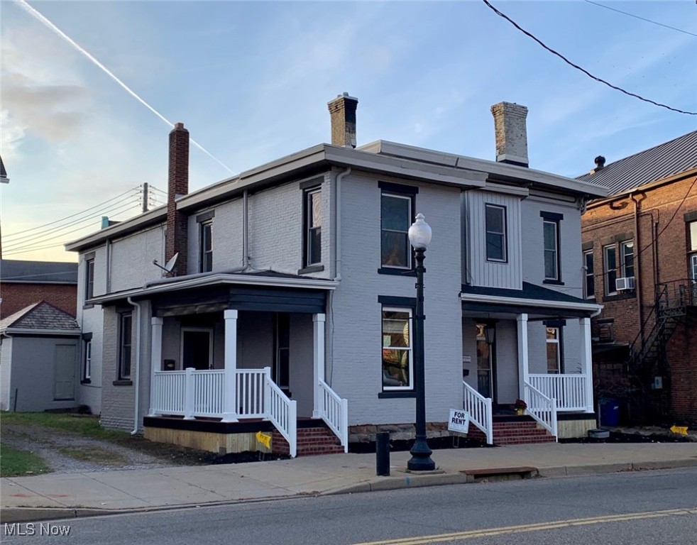 Located in downtown Salem is this 2 Bedroom/1 Bath Apartment that is 2 floors. This apartment has a formal living room with 12 ft. ceilings, a dining room and a kitchen. The kitchen has a stove and refrigerator which the tenant is to maintain. This tenant has access to laundry room, tenant does provide their own washer and dryer. This is a great location with enclosed parking. Monthly rent is $900.00 plus tenant pays electric, gas, water/sewer, trash and is responsible for snow removal from their front porch. Full deposit of $900.00 and first months rent required before an approved tenant can move in. No pets, no smoking and no Section 8.