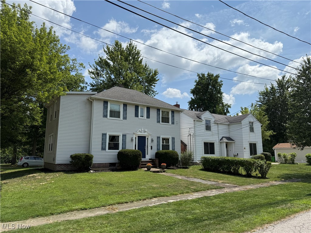 Welcome to The Heart of BEREA . Well Maintained Colonial offers four bedrooms , one full bath, and two half baths. The Extra Large Family Room with fireplace opens to the Home Library . The Dining Room offers pleanty of room for the whole family to enjoy the holiday meal. Easy Access to the Kitchen and half bath from either the back door or Dining Room. BIG unfinished Basement offers potentyial for home office, work-out room , or recreation room. Updated HVAC System keeps the home comfortable All Year Round. The Extra Long Driveway offers plenty of room for all the cars , plus a cement pad for BBQ or just relaxing. Centrally Located in the heart of Berea, OH with easy access to shopping, parks, schools, public transportation , and fair grounds. Welcome Home. You'll love it here