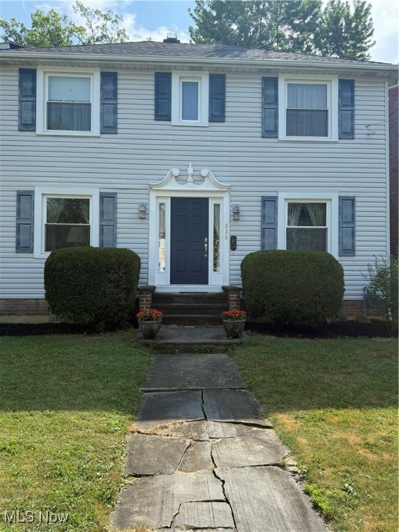 Welcome to The Heart of BEREA . Well Maintained Colonial offers four bedrooms , one full bath, and two half baths. The Extra Large Family Room with fireplace opens to the Home Library . The Dining Room offers pleanty of room for the whole family to enjoy the holiday meal. Easy Access to the Kitchen and half bath from either the back door or Dining Room. BIG unfinished Basement offers potentyial for home office, work-out room , or recreation room. Updated HVAC System keeps the home comfortable All Year Round. The Extra Long Driveway offers plenty of room for all the cars , plus a cement pad for BBQ or just relaxing. Centrally Located in the heart of Berea, OH with easy access to shopping, parks, schools, public transportation , and fair grounds. Welcome Home. You'll love it here