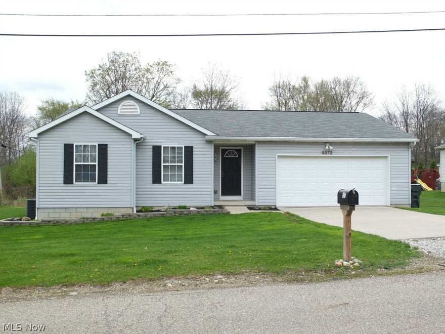 Excellent condition 3 bedroom, 2 full bath ranch with private master suite and 1st floor laundry! Built in 2007. Large living room. Kitchen has dinette with slider to deck. Master suite with walk-in closet and private full bath. 2 additional bedrooms and a 2nd full bath. Convenient 1st floor laundry room. Full basement is ready to be finished and provides lots of storage space. Good sized deck overlooks the backyard with fire pit, great for entertaining! Come see all this home has to offer!