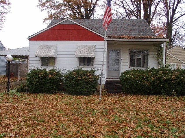 Welcome to this cozy three bedroom and two bathroom bungalow in Elyria. The first level offers hardwood floors, 2 bedrooms, eat in kitchen, and a full bathroom. The second level offers an additional large bedroom. The basement has a finished recreation room and a full bathroom. The large yard offers a concrete patio and a one and half car garage. Call today for a private tour.
