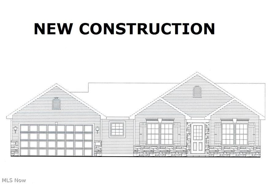 Welcome to this beautiful Ranch single family home by Probuilt Homes. There is 5 year tax abatement on the improvement i.e. house.  This home features 3 bedrooms and 2 baths, a kitchen with granite counter tops and wood look vinyl flooring that carries through in to the dining room. The great room is vaulted and has a fireplace. Spacious 2 car garage, landscaping, and 12 x 12 concrete patio included. Conveniently located on Center Street in Mentor, close to shopping, restuarants, parks, and playgrounds. Please call listing agent to find out more information about this home and the other lots and floor plans available in this community.