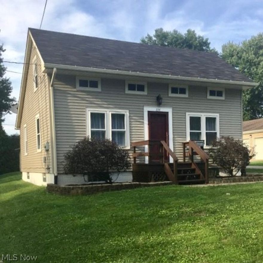 Here it is the home you have been waiting for! Home features a brand new kitchen with stainless steel appliances, new cupboards, counter top, and ceramic floor. A first floor bedroom ( currently being used as an office) and 2 bedrooms up. All wood floors have been refinished and there is new paint throughout the entire home. The garage is over sized ( 26 x 32 ) and will hold 4 cars plus! The bathroom has been remodeled and even includes a blue tooth speaker in the light fixture. The basement has a commode and a hook up for a shower so it could easily be made into a full size bathroom.