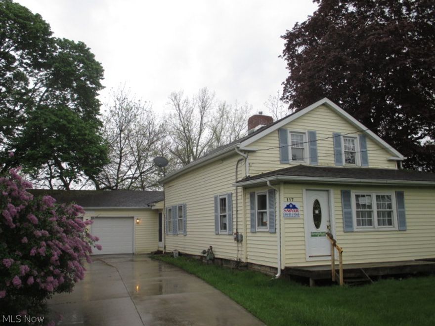 Huge home on over 1 acres of land!!! Original house built in 1840 with the features from that time - High Ceilings, Spacious Gathering Rooms, and Details. Bonus addition added in 1996 -  Vaulted Great Room with Wall of Windows overlooking Deck and Sprawling Yard, plus a 3 Car Attached garage perfect for the car enthusiast! Kitchen was updated featuring a Pantry, Bonus Cabinets and Counter Space, 1st Floor Laundry and Full Bath. Enclosed Front Porch and Large Deck only add to the Enjoyment. With your Personal Touches you can bring back the character of this Home.   Owner Occ. Buyers & Agents must sign OwnerOccupant Certificate found in MLS Attachment in order to make offer.