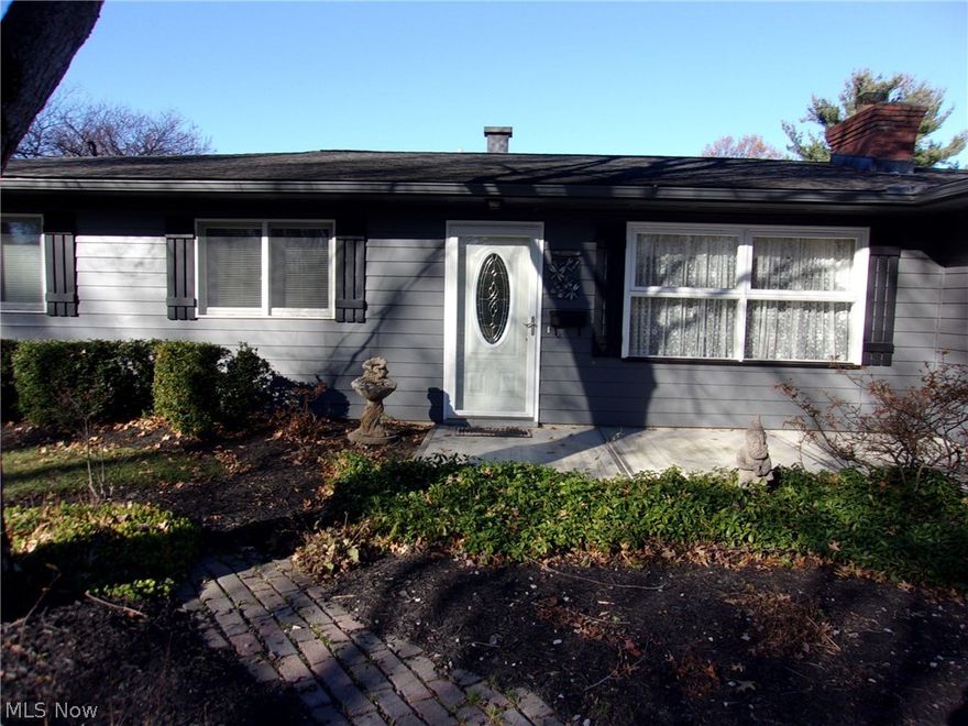 If you are looking for a quiet and peaceful neighborhood this home is for you.  This charming 2 bedroom ranch is move-in-ready and nestled on a corner lot.  Minutes from shopping and freeways.  Updates include newer driveway, garage door, windows, high efficiency furnance, central air, hot water tank and roof.
All appliance stay.  This home has all the comforts to make it yours today. This is a MUST SEE .