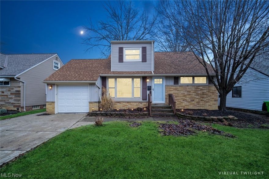 Embrace the allure of modern living with this beautifully remodeled cape cod home, now on the market for sale. This detached property, featuring 4 generously sized bedrooms and 3 full baths, is a dream come true. With a total of 1245 square feet of living space, indulge in the comfort of a fully renovated interior.  The home welcomes you with an attached one-car garage and leads you into a world of contemporary elegance. The newly installed white shaker cabinets in the kitchen exude sophistication, coupled with granite countertops and brand-new stainless steel appliances that promise to inspire your culinary adventures. The interior is freshly painted with Sherwin Williams' "City Loft"—a warm, modern, light-toned neutral paint color that provides a perfect backdrop for your personal touches.  Luxury vinyl flooring in the kitchen and bathrooms, along with new carpet throughout, adds to the charm of this residence. The beauty continues with brushed nickel lighting and accessories adorning each space.  Mechanical upgrades haven't been overlooked, with a new furnace and central air to ensure your comfort year-round, and a new roof for peace of mind.  The full basement, partially finished, boasts a great room that's perfect for entertainment or a cozy retreat. Step outside to discover the parklike fenced backyard, complete with a shed, deck, and patio—ideal for hosting parties and cookouts.  This home is more than just a living space; it's a lifestyle waiting for you to embrace. Don't miss the opportunity to make this exquisite property yours.