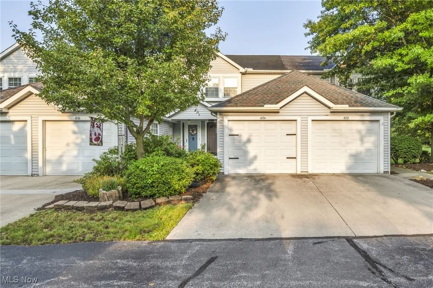 Step into style and comfort with this stunning 2-bedroom, 2.5-bath townhome in the sought-after Puritas Park community! Boasting over 1,500 sq. ft., this home is designed for easy living and entertaining. The open kitchen shines with stainless steel appliances and Corian counters, flowing seamlessly into a sun-filled dining space and private deck — perfect for morning coffee or evening gatherings. Upstairs, soaring vaulted ceilings and spacious bedrooms create a true retreat, while the finished lower level offers a versatile bonus space with its own full bath and laundry. Tucked away in a quiet spot with green space views, yet minutes from Hopkins Airport, the Metroparks, Kamm’s Corner, and major highways, this home brings together convenience, comfort, and a touch of luxury. Move right in and start enjoying the lifestyle you’ve been waiting for!