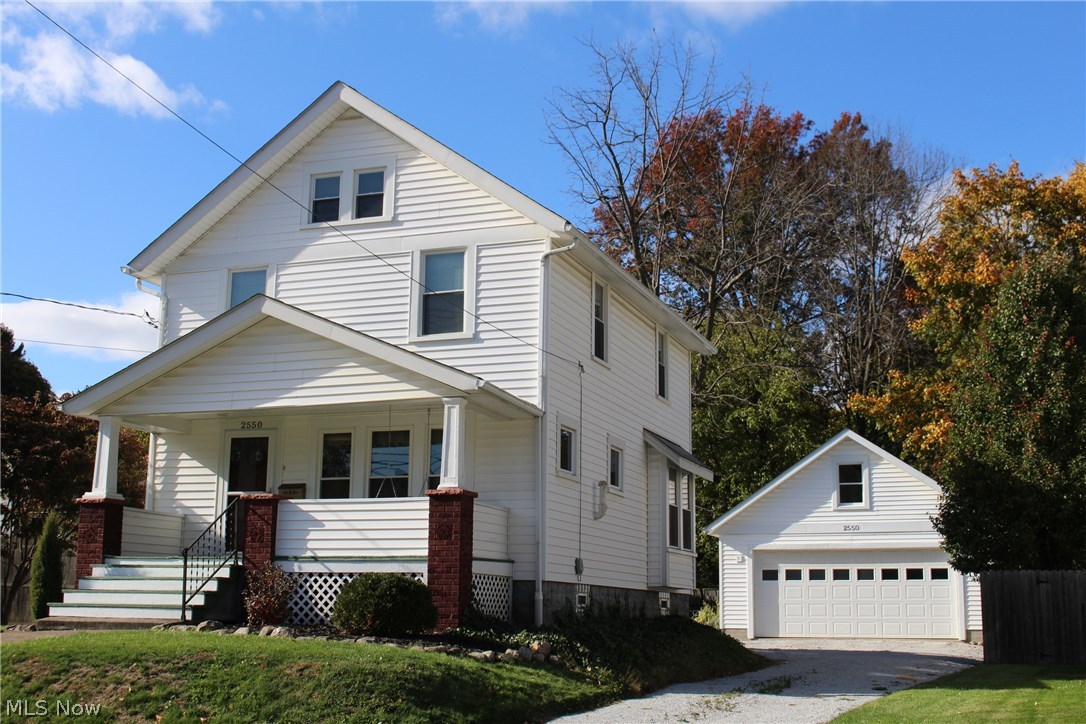 All updated and meticulously maintained colonial home in the heart of Cuyahoga Falls! This home offers hardwood flooring (2nd floor covered with new carpet), built in furniture, bay window (with storage under), walk-in closets, finished spacious attic, full and waterproofed (done in 2014) basement with transferable warranty, newer oversized 2 car garage. Tons of updates: carpeting, interior painting and kitchen flooring were done in 2014; All new windows and 2 new storm doors in 2008; Microwave, oven and cooktop in 2006; Furnace in 2006. Second floor opens to a balcony, spacious back yard has a patio for cooking out and plenty room for turning around your car. This house has a great layout, it’s open and bright with natural lighting, lots of closets and a laundry chute on 2nd floor… Located in a quiet neighborhood in the heart of Cuyahoga Falls, close to schools, shops, the Natatorium, bicycle path, and the Waterworks Park…. Hurry up, this one won’t last long. Be the first one